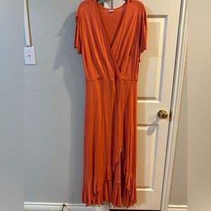 XXL Lascana Maxi Coral Dress